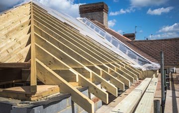 wooden roof trusses West Wickham